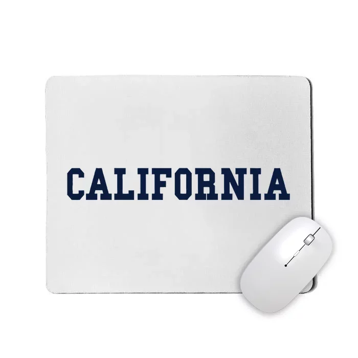 California Throwback Design Classic Mousepad