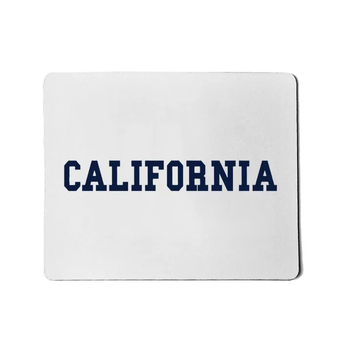 California Throwback Design Classic Mousepad