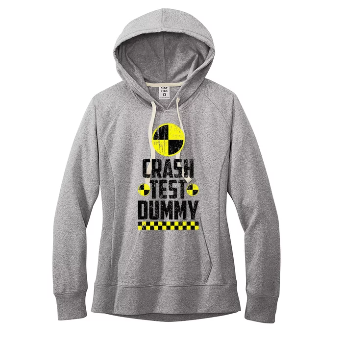 Crash Test Dummy Last Minute Costume Women's Fleece Hoodie