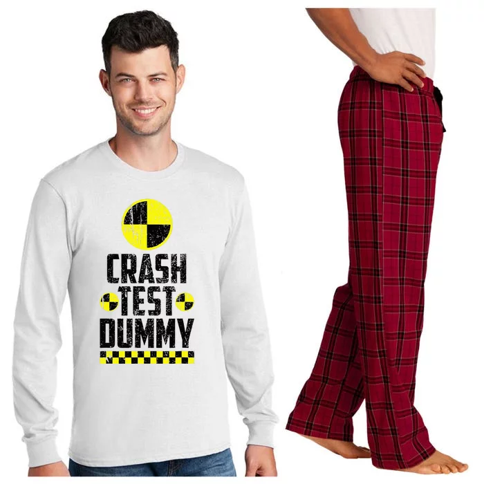 Crash Test Dummy Last Minute Costume Long Sleeve Pajama Set