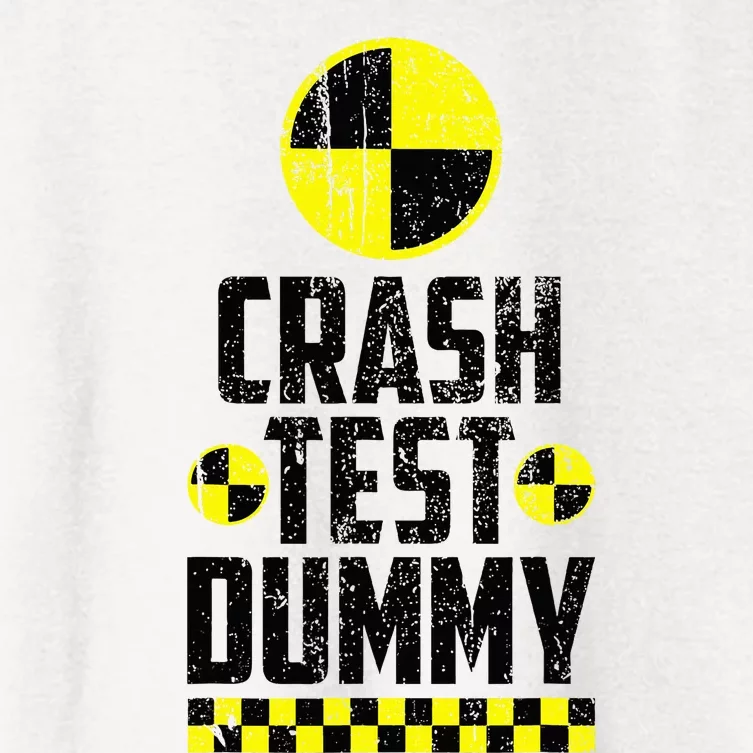 Crash Test Dummy Last Minute Costume Women's Crop Top Tee