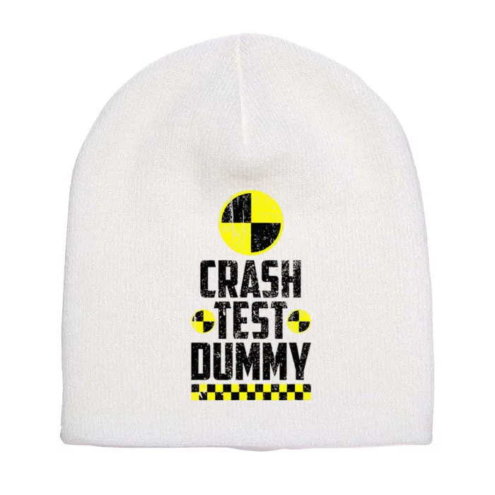 Crash Test Dummy Last Minute Costume Short Acrylic Beanie