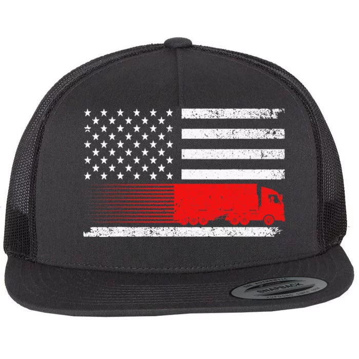 Cool Truck Design For Trucker Vehicle Truck Driver Flat Bill Trucker Hat