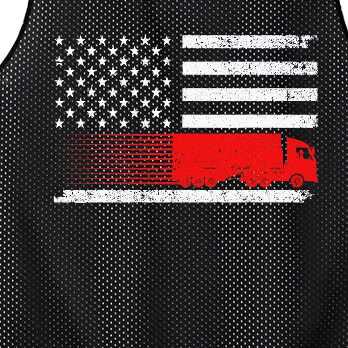 Cool Truck Design For Trucker Vehicle Truck Driver Mesh Reversible Basketball Jersey Tank