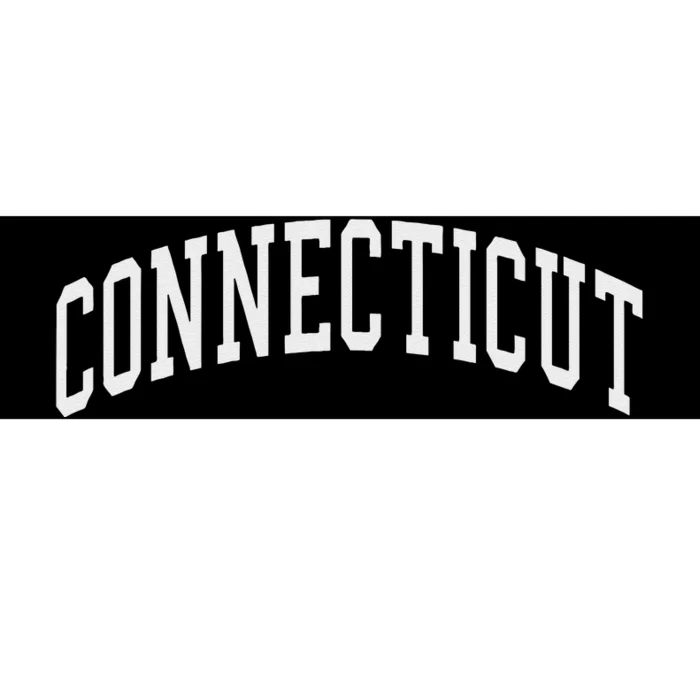 Connecticut Throwback Design Classic Bumper Sticker