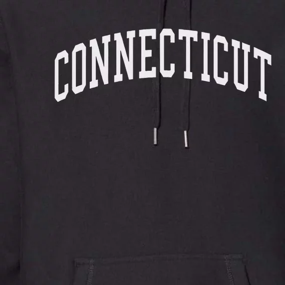 Connecticut Throwback Design Classic Premium Hoodie