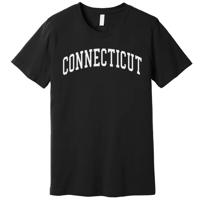 Connecticut Throwback Design Classic Premium T-Shirt