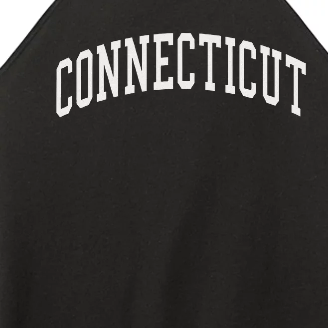 Connecticut Throwback Design Classic Women’s Perfect Tri Rocker Tank