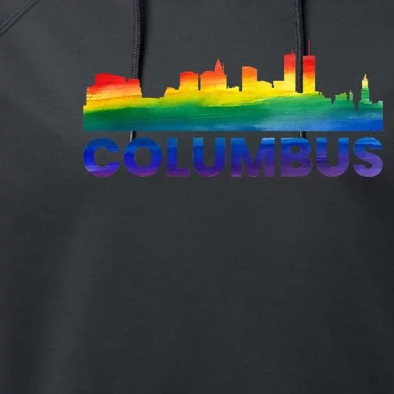 Columbus Tie Dye Crew Squad Team Volunr Performance Fleece Hoodie