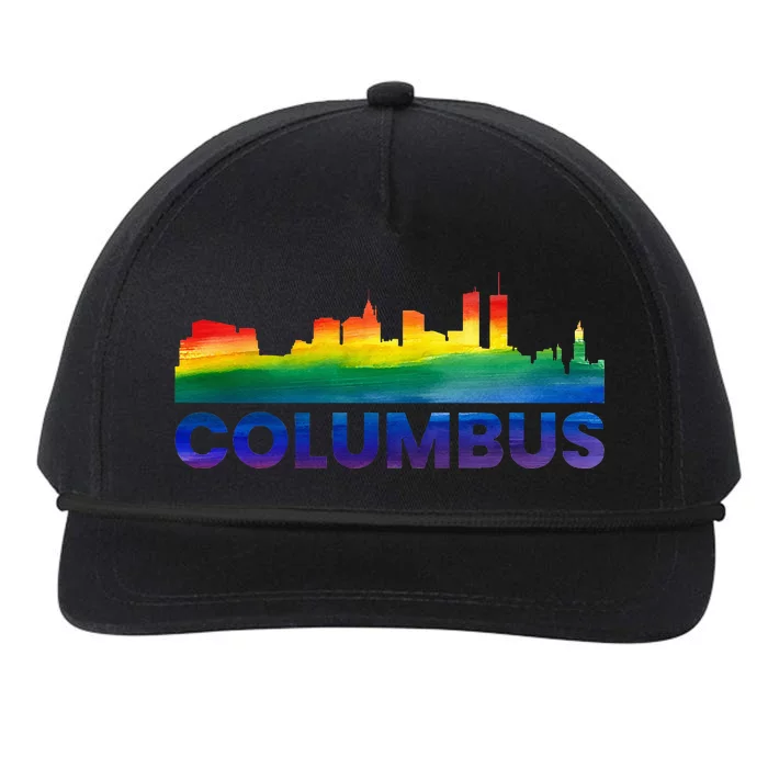 Columbus Tie Dye Crew Squad Team Volunr Snapback Five-Panel Rope Hat