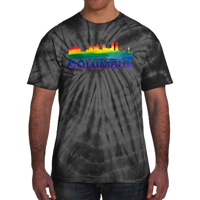 Columbus Tie Dye Crew Squad Team Volunr Tie-Dye T-Shirt