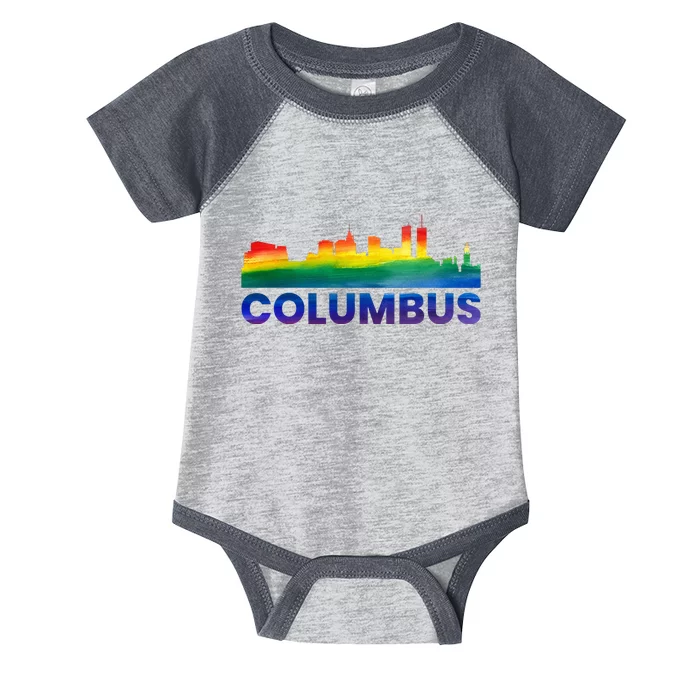 Columbus Tie Dye Crew Squad Team Volunr Infant Baby Jersey Bodysuit