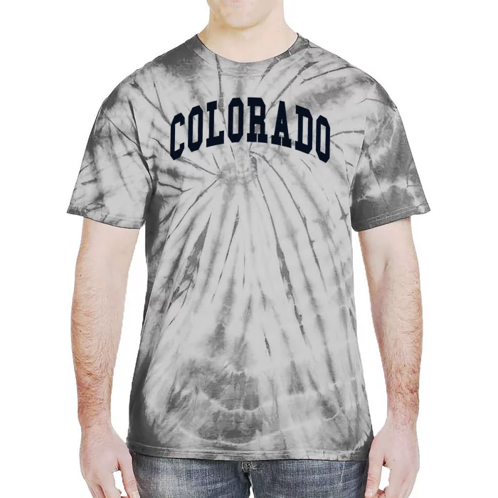 Colorado Throwback Design Classic Tie-Dye T-Shirt