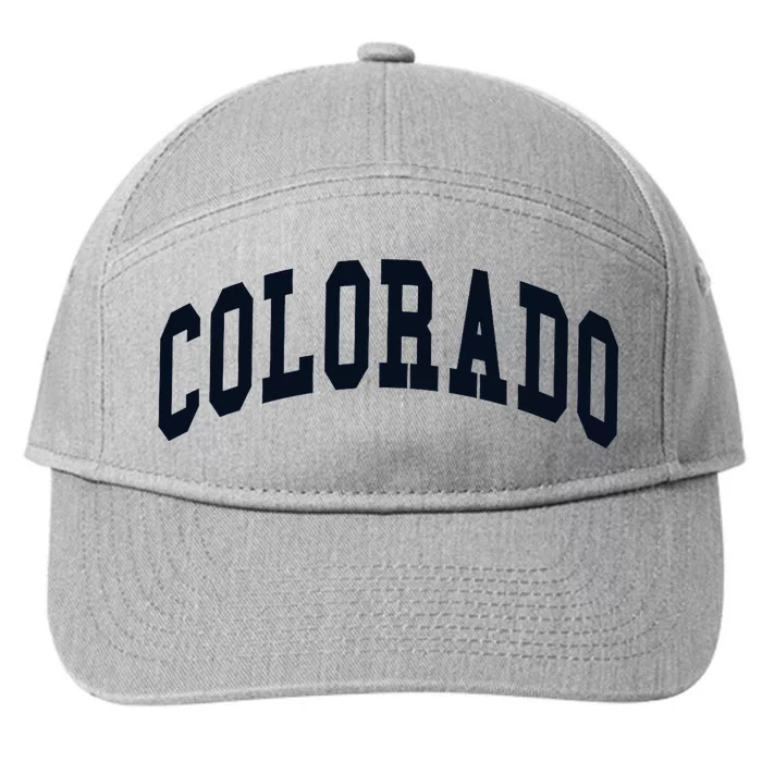 Colorado Throwback Design Classic 7-Panel Snapback Hat