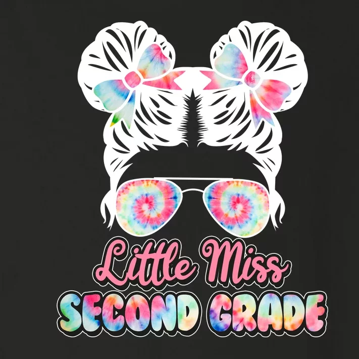 Cute Tie Dye Little Miss Second Grade Toddler Long Sleeve Shirt