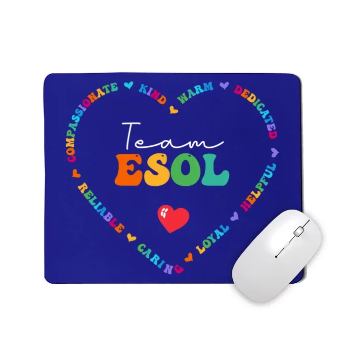 Cute Team Esol Appreciation Week Back To School Cute Gift Mousepad