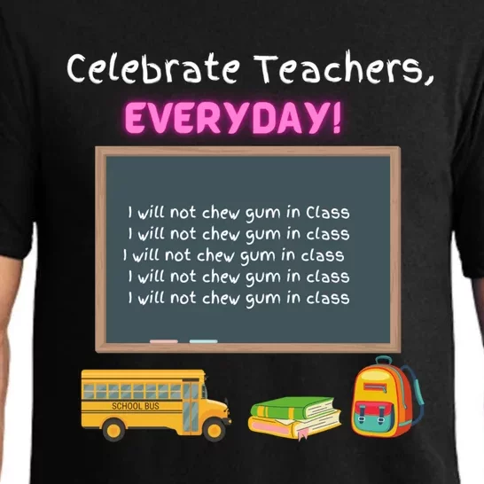 Celebrate Teachers Everyday! National Teachers Day +364 Cute Gift Pajama Set