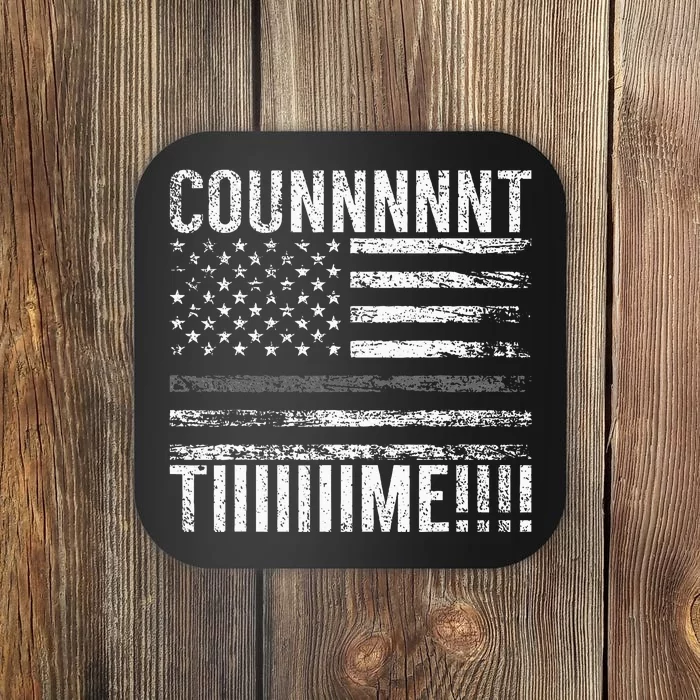 Count Time Funny Correctional Officer Coaster