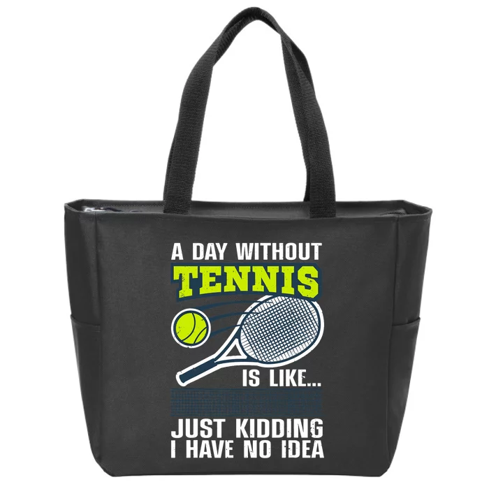 Cool Tennis For Tennis Player Sports Lover Coach Zip Tote Bag