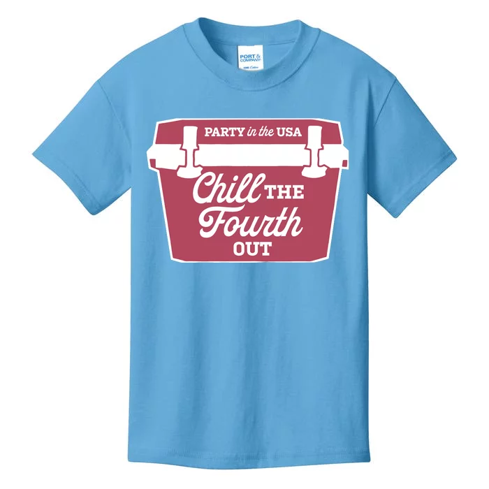 Chill The Fourth Out Kids T-Shirt