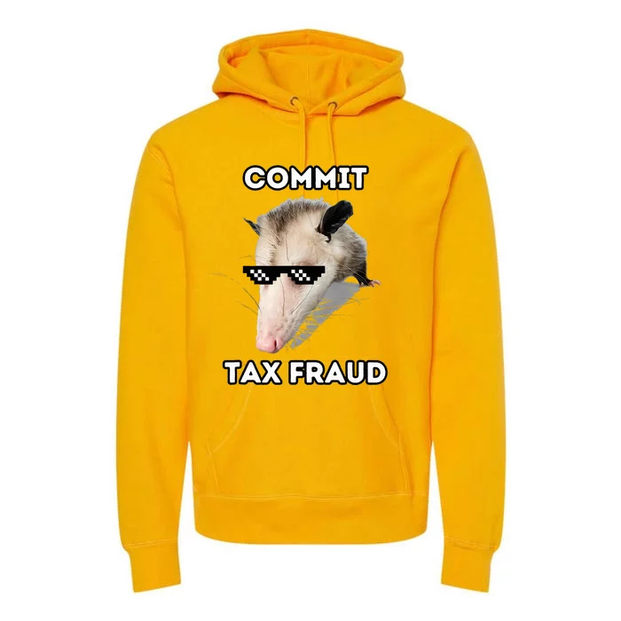 Commit Tax Fraud Premium Hoodie