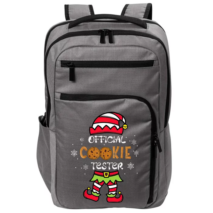 Cookie Tester Family Christmas Pajamas Impact Tech Backpack