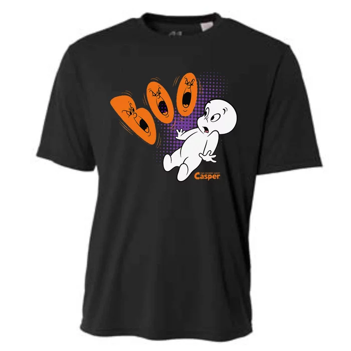 Casper The Friendly Ghost Halloween Boo Cooling Performance Crew T-Shirt