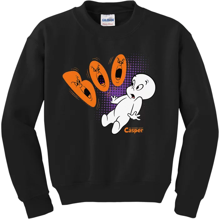 Casper The Friendly Ghost Halloween Boo Kids Sweatshirt