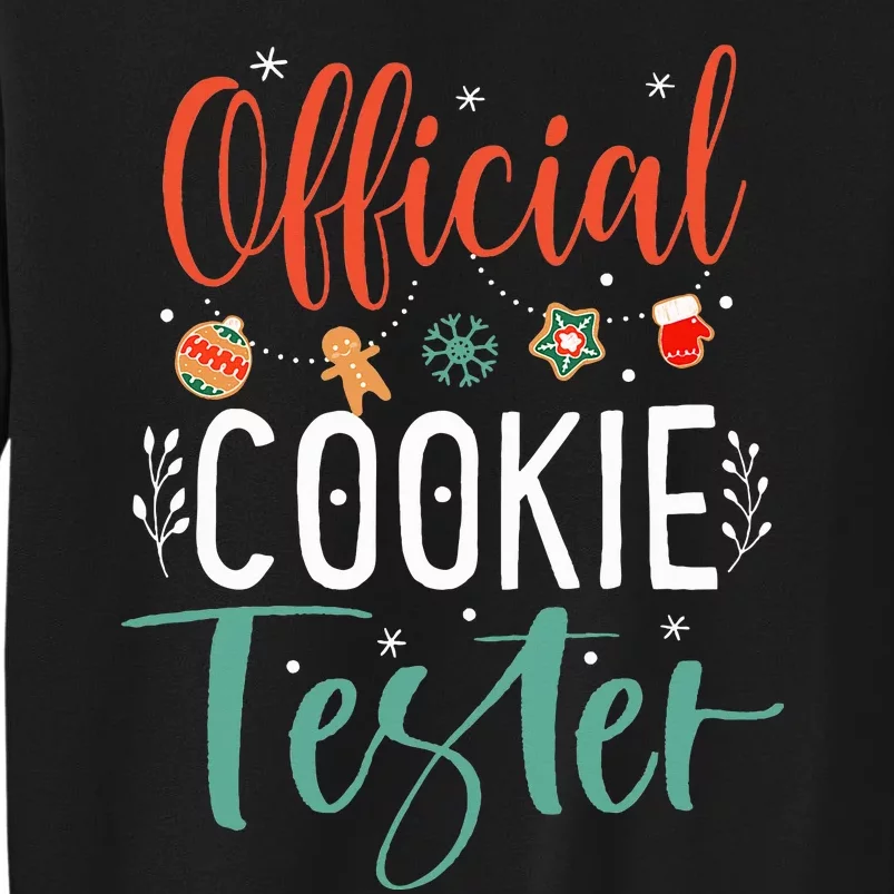 Cookie Tester Funny Christmas Couples Matching Sweatshirt