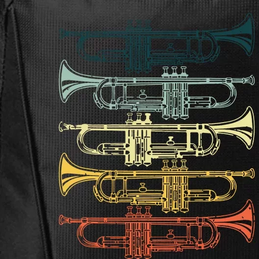 Cool Trumpet For Men Women Marching Band Musician Jazz Music City Backpack