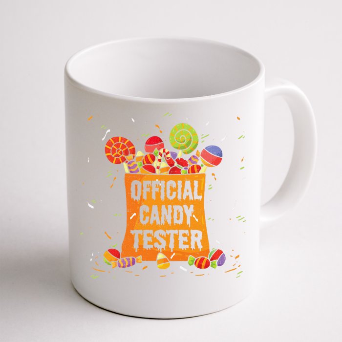 Candy Tester Funny Trick Or Treat Halloween Costume Front & Back Coffee Mug