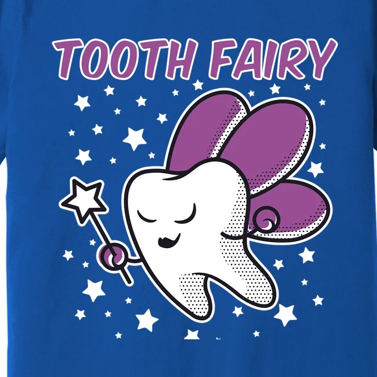 Cute Tooth Fairy Halloween Costume Dental Assistant Dentist Gift Premium T-Shirt