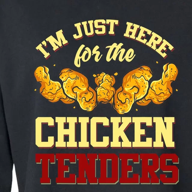 Chicken Tenders Fried Chicken Lover Chicken Tenders Cropped Pullover Crew