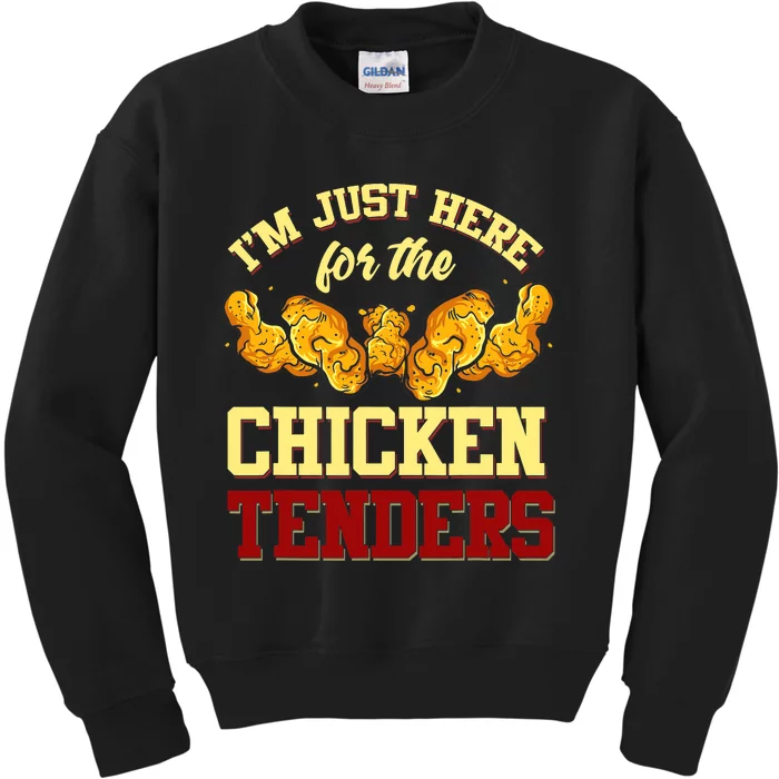 Chicken Tenders Fried Chicken Lover Chicken Tenders Kids Sweatshirt