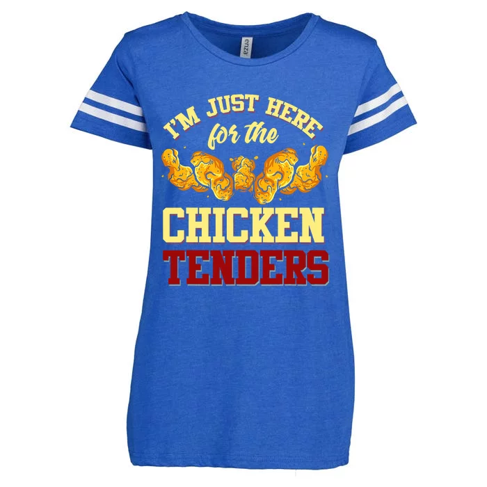 Chicken Tenders Fried Chicken Lover Chicken Tenders Enza Ladies Jersey Football T-Shirt