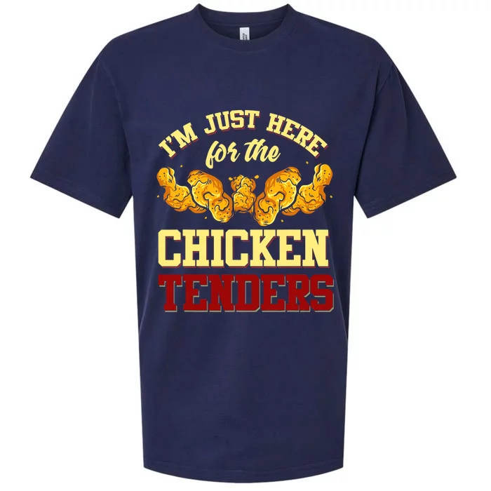 Chicken Tenders Fried Chicken Lover Chicken Tenders Sueded Cloud Jersey T-Shirt