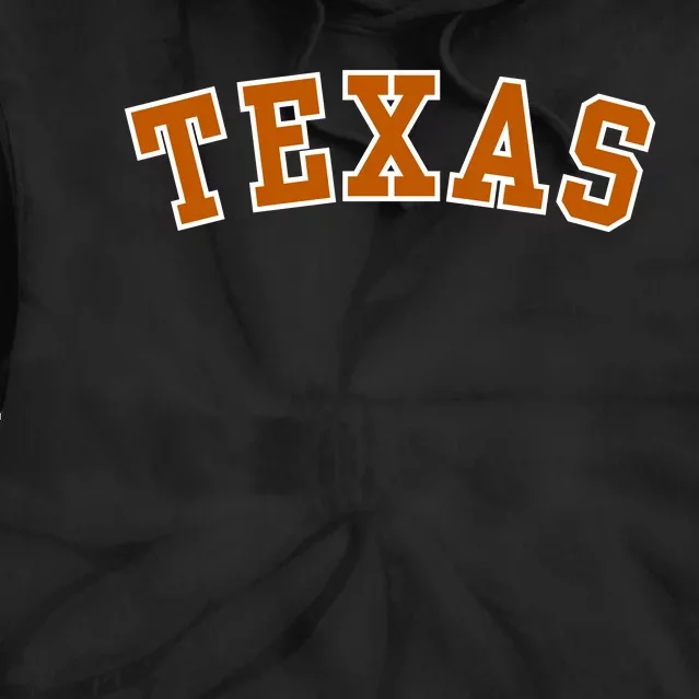 Cute Texas Fan Tie Dye Hoodie