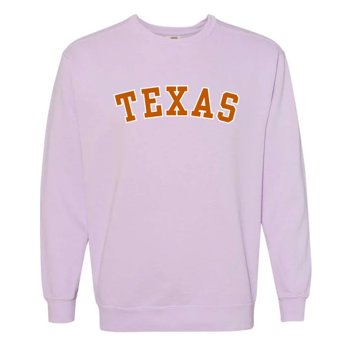 Cute Texas Fan Garment-Dyed Sweatshirt