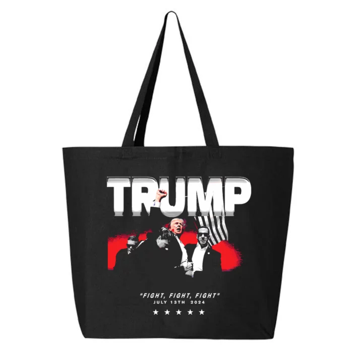 Ctespn Trump Fight Fight Fight July 13th 2024 25L Jumbo Tote