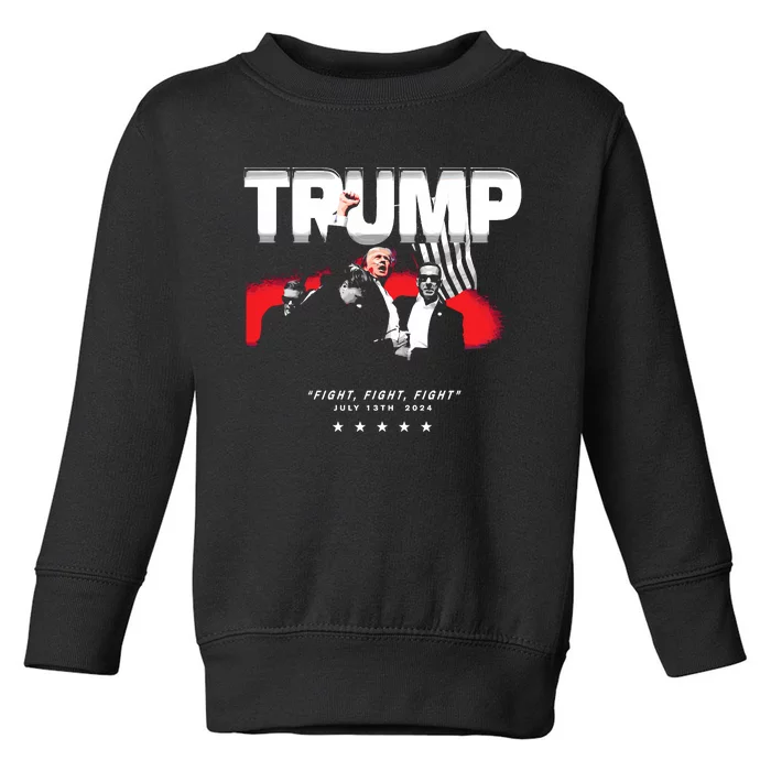 Ctespn Trump Fight Fight Fight July 13th 2024 Toddler Sweatshirt