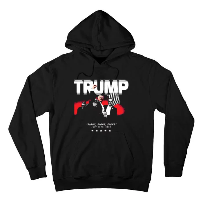 Ctespn Trump Fight Fight Fight July 13th 2024 Tall Hoodie