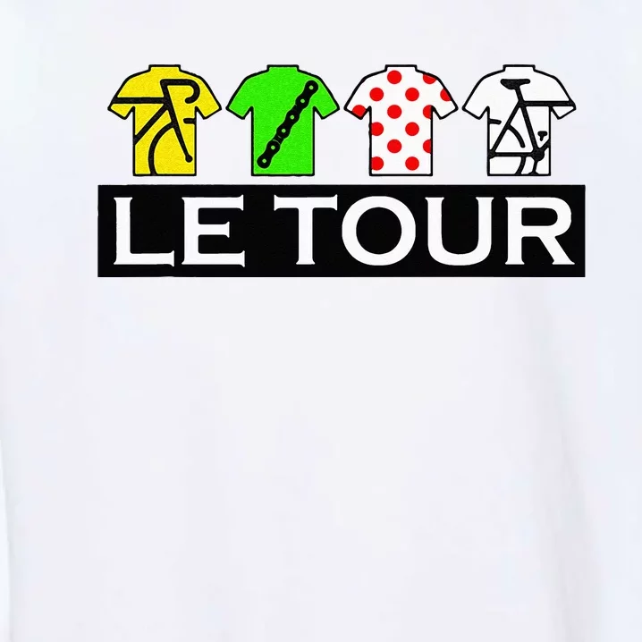 Cycling Tour Fan  Cycling Fan Garment-Dyed Sweatshirt