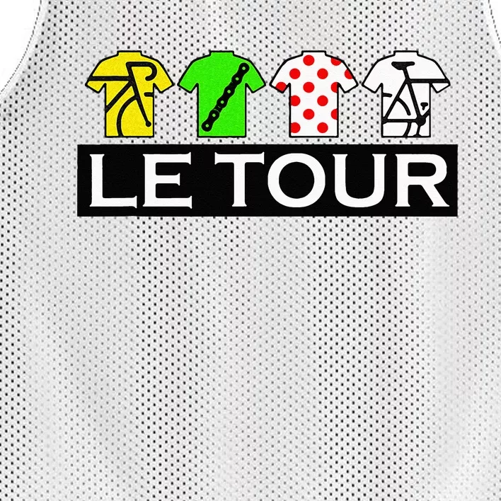 Cycling Tour Fan  Cycling Fan Mesh Reversible Basketball Jersey Tank