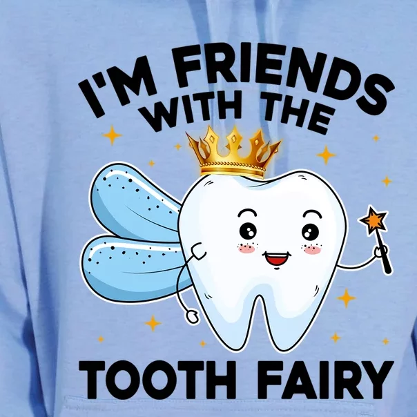 Cool Tooth Fairy Oral Dentist Dental Assistant Gift Unisex Surf Hoodie