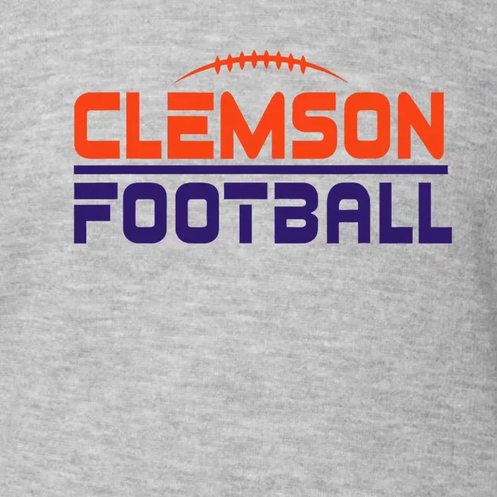 C.L.E.M.S.O.N. Ti.G.E.R. Football Scramble Toddler Sweatshirt