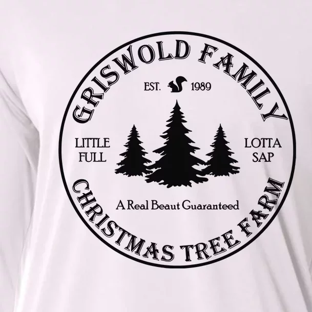 Christmas Tree Farm Griswold Cooling Performance Long Sleeve Crew