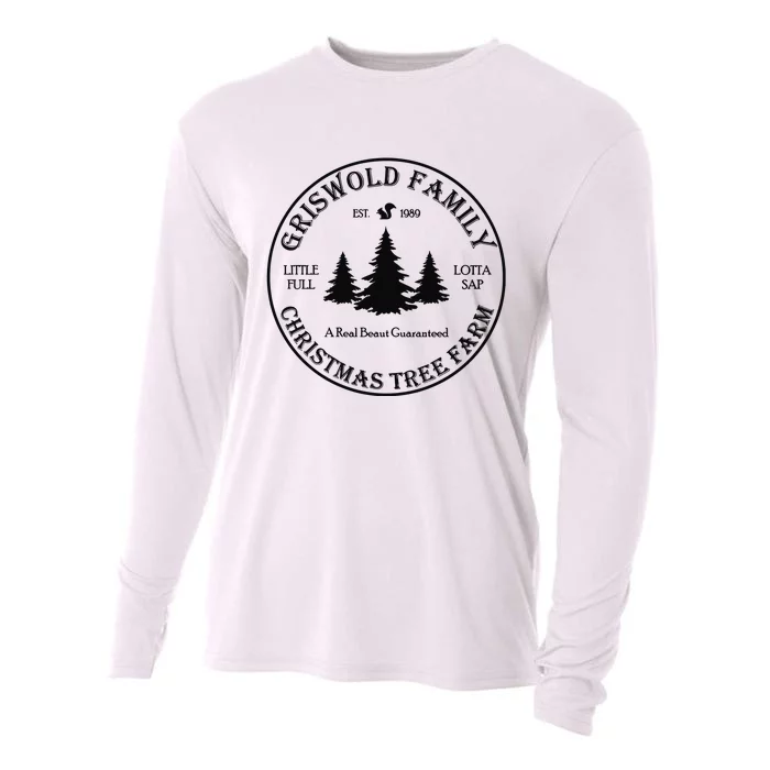 Christmas Tree Farm Griswold Cooling Performance Long Sleeve Crew