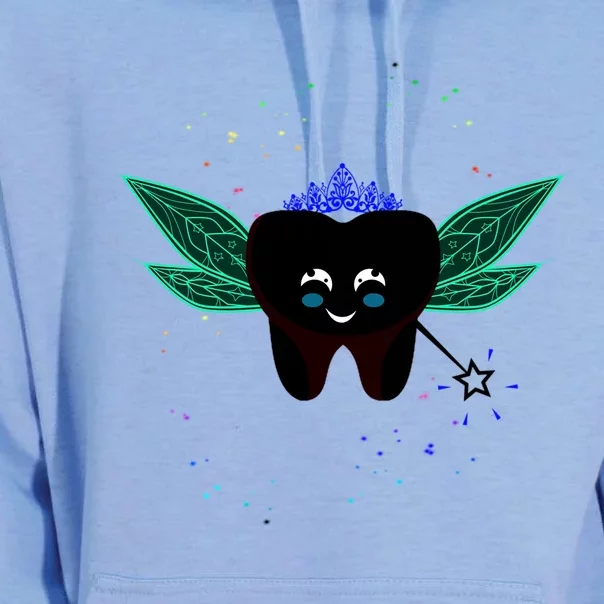 Cute Tooth Fairy Art Funny Dental Hygienist Fantasy Folk Gift Unisex Surf Hoodie