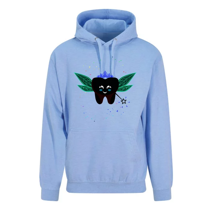 Cute Tooth Fairy Art Funny Dental Hygienist Fantasy Folk Gift Unisex Surf Hoodie