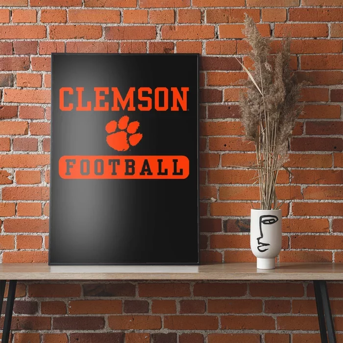 C.L.E.M.S.O.N Tigers Football Poster